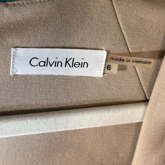 Calvin Klein Ruched Sheath Dress Turquoise - Picture 2 of 4